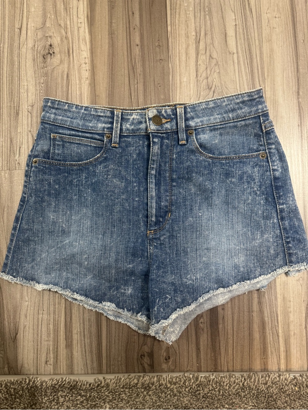 #9 GUESS High-Rise Denim Shorts Size 27